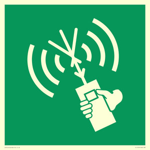 E051 safe condition 2way VHF radio